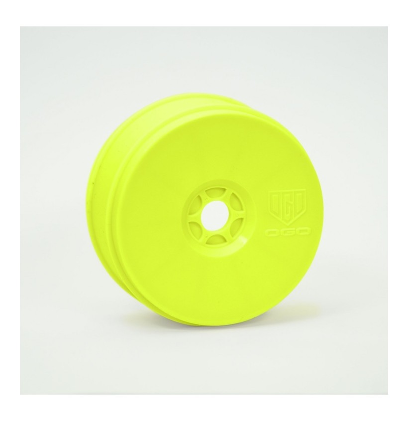 1:8 TRUGGY WHEEL AIR YELLOW 1PCS BULK