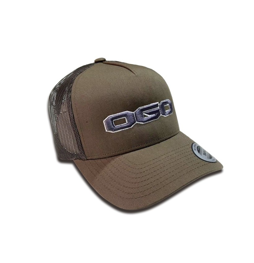 OFFICIAL OGO CLASSIC HAT GREEN/SILVER OGO LOGO